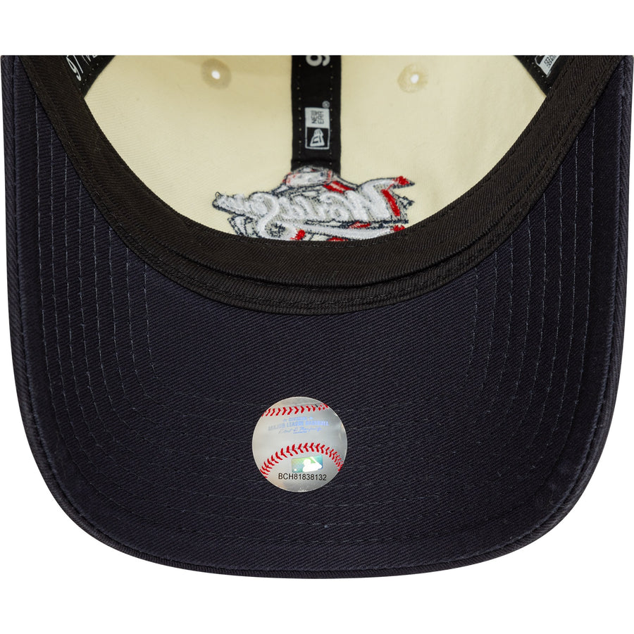 New York Yankees 9TWENTY World Series Patch Cream/Navy Cap