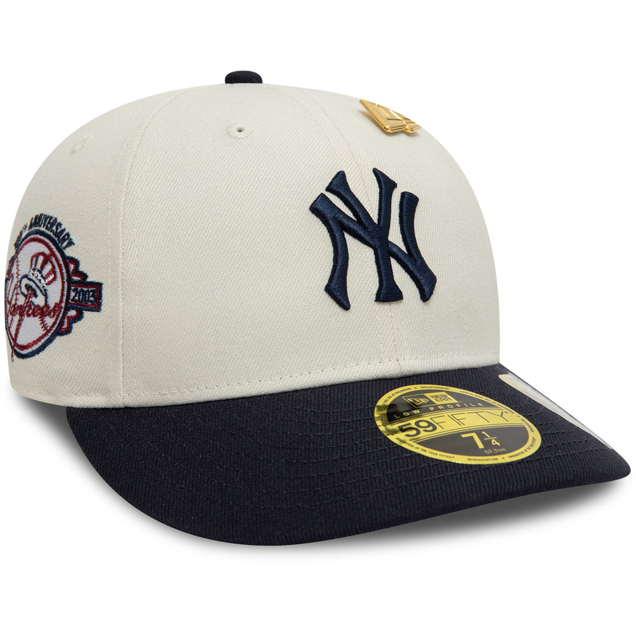 New York Yankees Low Profile 59FIFTY Pin Ivory/Navy Cap – NewEra