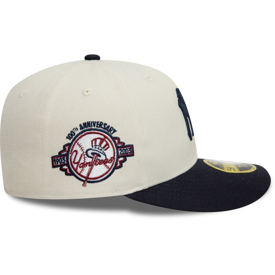 New York Yankees Low Profile 59FIFTY Pin Ivory/Navy Cap – NewEra