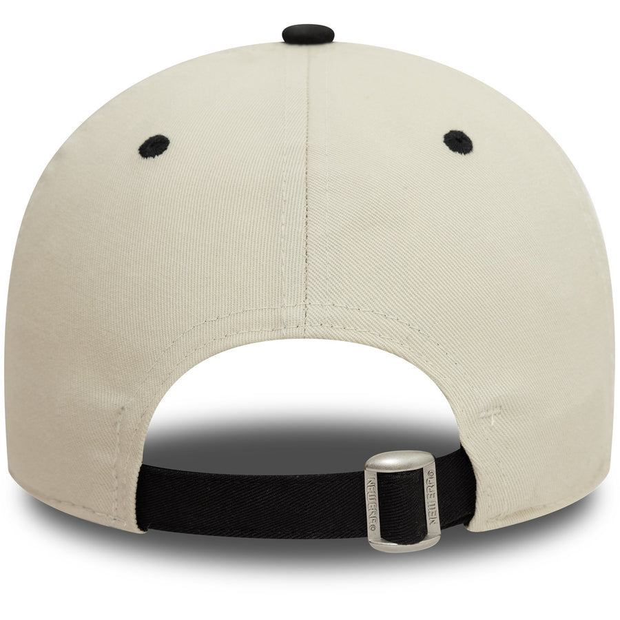 Newcastle United 9FORTY Contrast Visor Ivory/Black Cap
