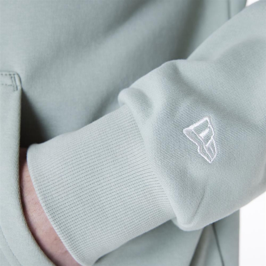 New York Yankees MLB League Essential Oversized Pullover Pale Green Hoodie