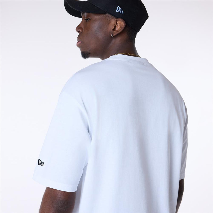 New York Yankees MLB Script Graphic White Tee