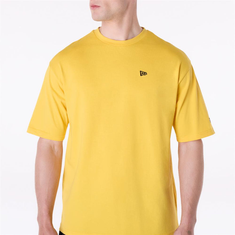 New Era Baseball Graphic Oversized Yellow Tee