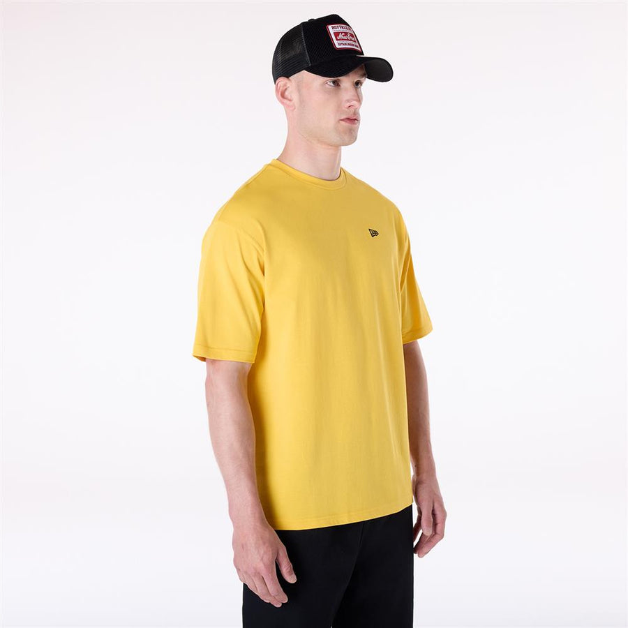 New Era Baseball Graphic Oversized Yellow Tee