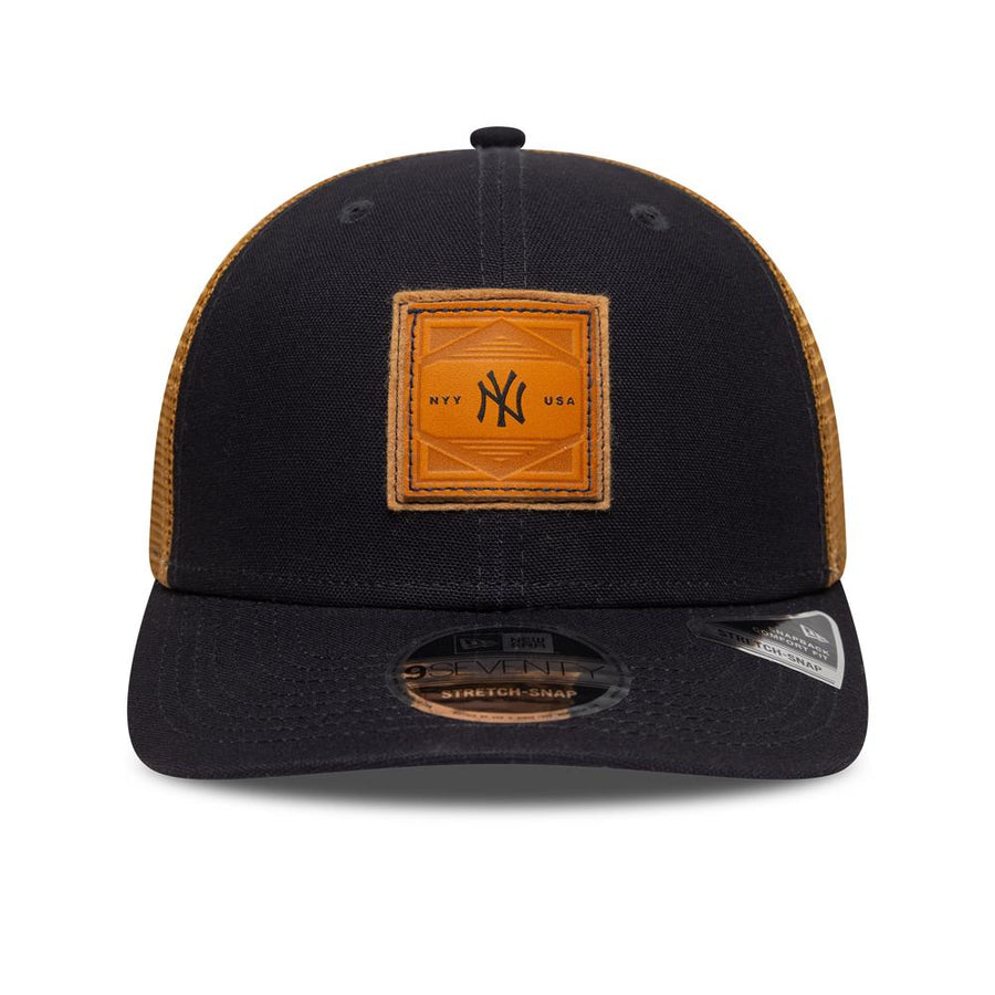 New York Yankees 9SEVENTY Debossed Logo Navy Cap