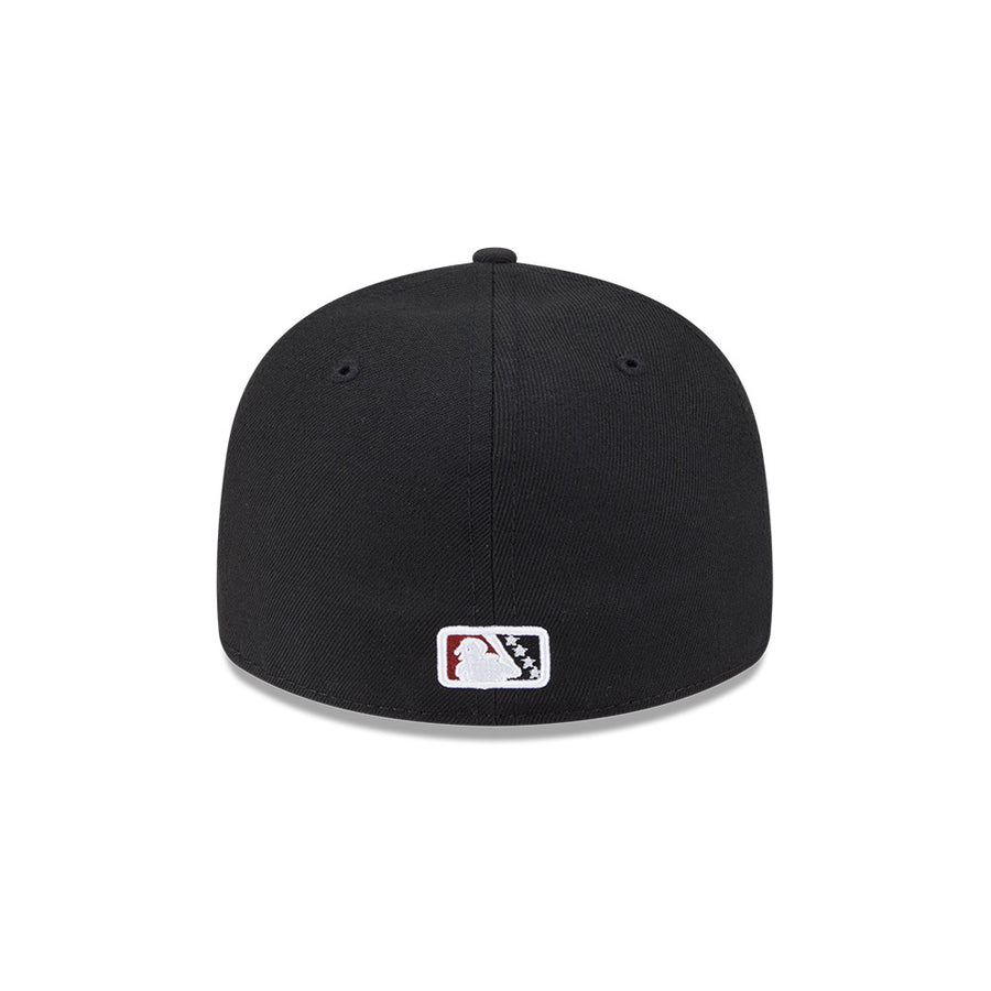 Quad Cities River Bandits Low Profile 59FIFTY MiLB Authentic League Black Cap