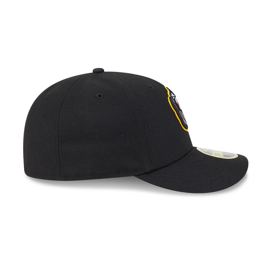 Quad Cities River Bandits Low Profile 59FIFTY MiLB Authentic League Black Cap