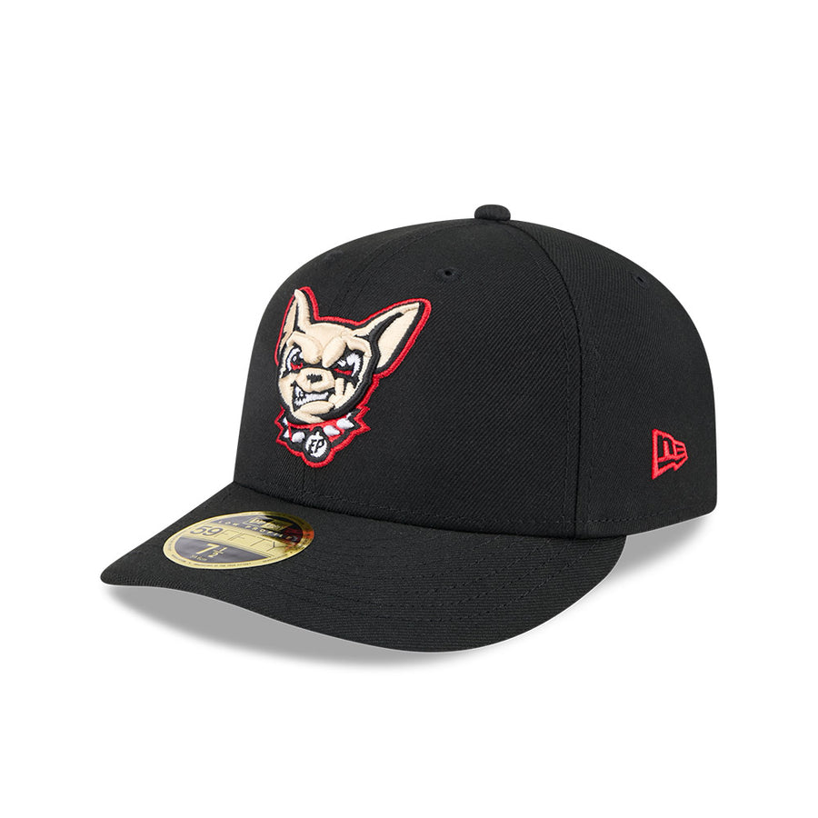 El Paso Chihuahuas Low Profile 59FIFTY MiLB Authentic Home Black Cap