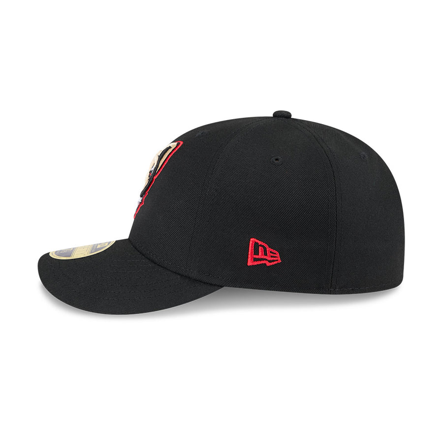 El Paso Chihuahuas Low Profile 59FIFTY MiLB Authentic Home Black Cap