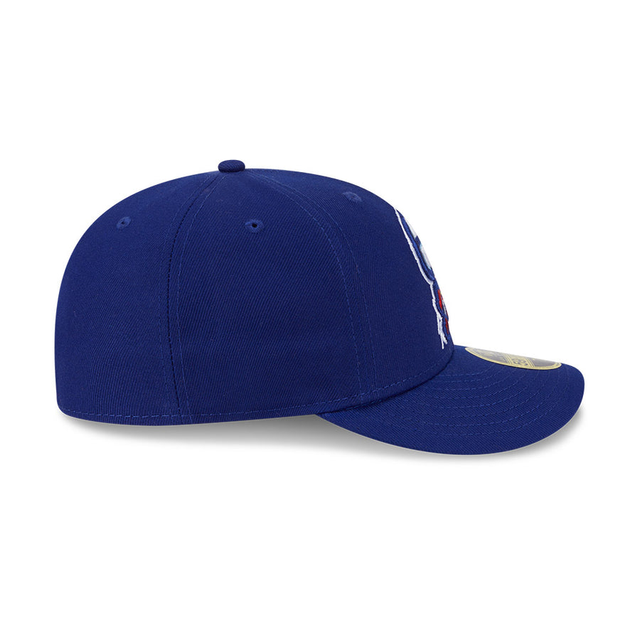 Kannapolis Cannon Ballers Low Profile 59FIFTY MiLB Authentic Home Navy Cap