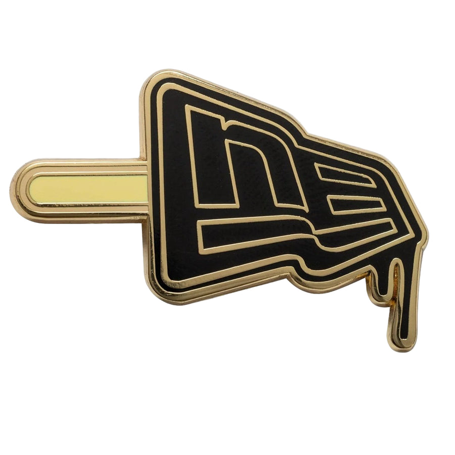 New Era Lolly Gold Cap Pin