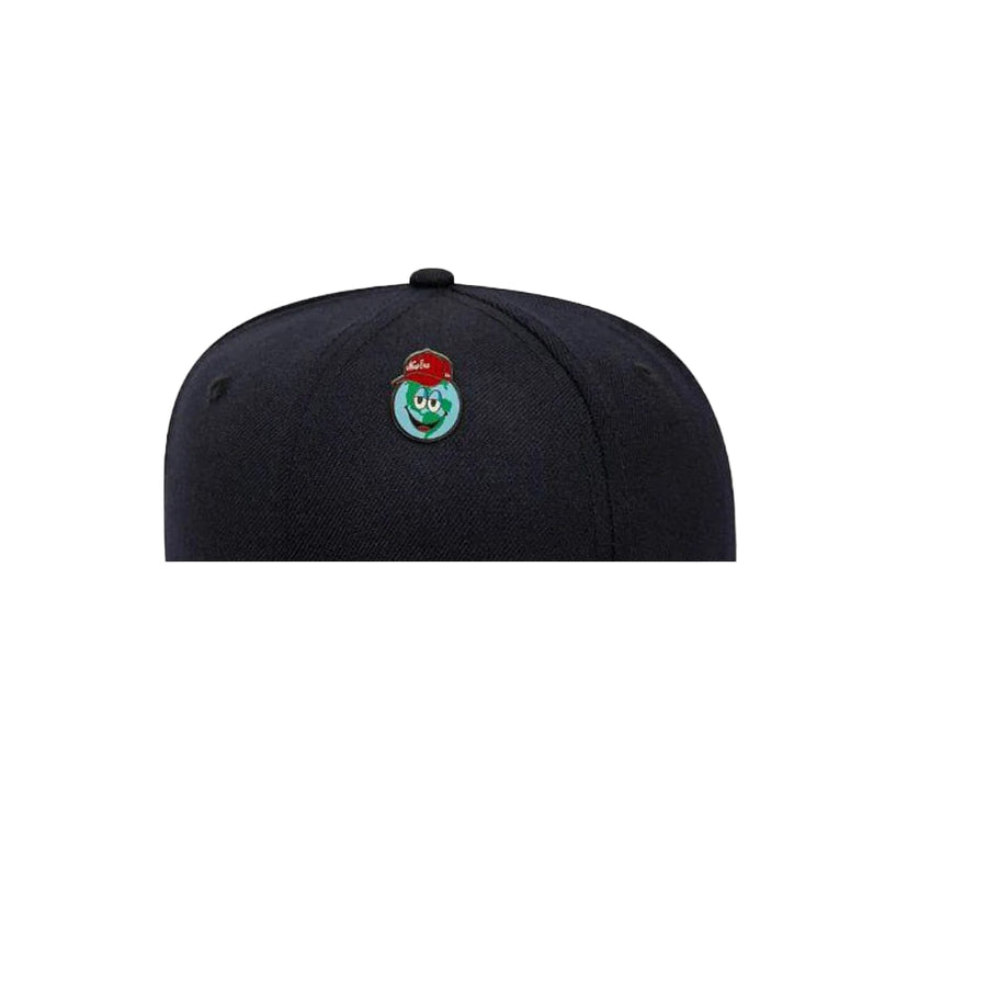 New Era Earth Silver Cap Pin