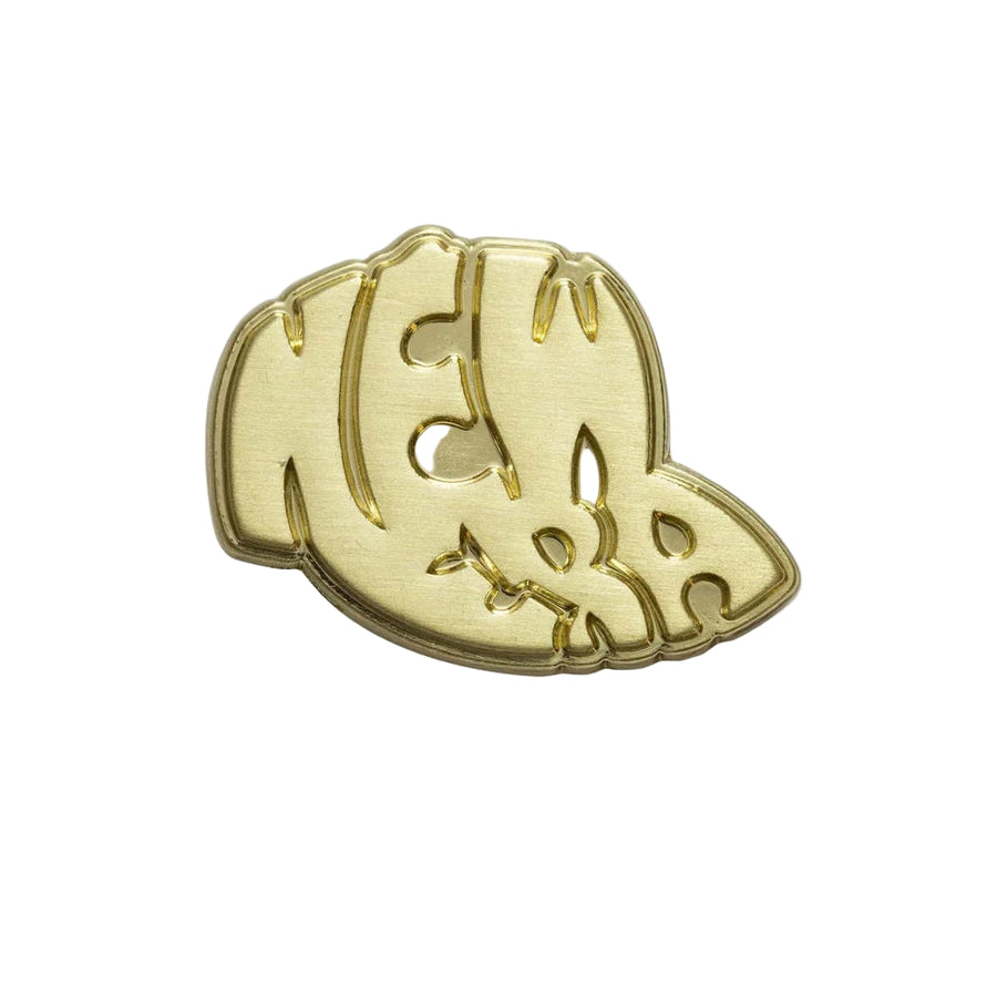 New Era Heritage Gold Cap Pin