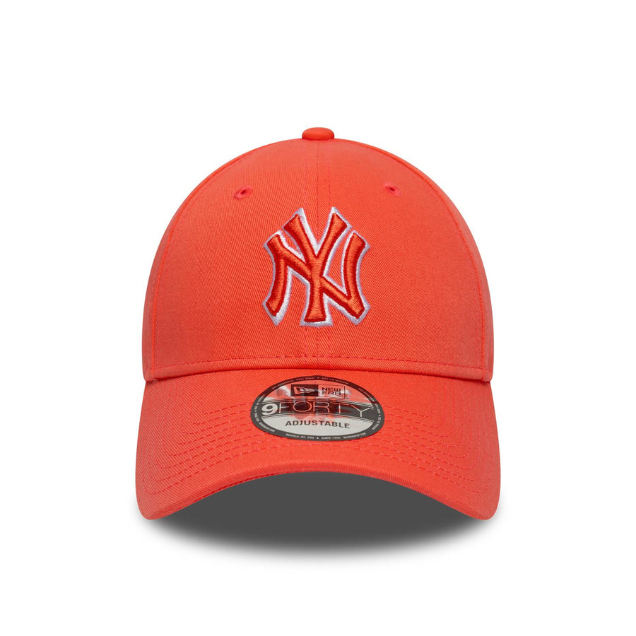 New York Yankees 9FORTY Team Outline Orange Cap