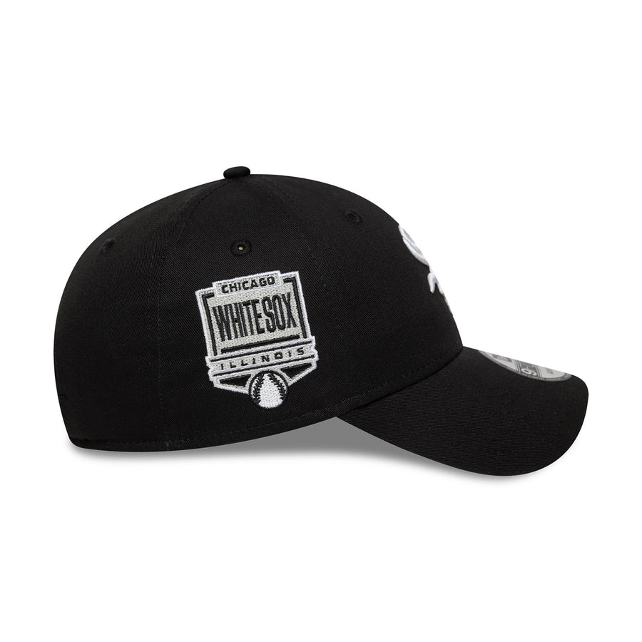 Chicago White Sox 9FORTY MLB Side Patch Black Cap