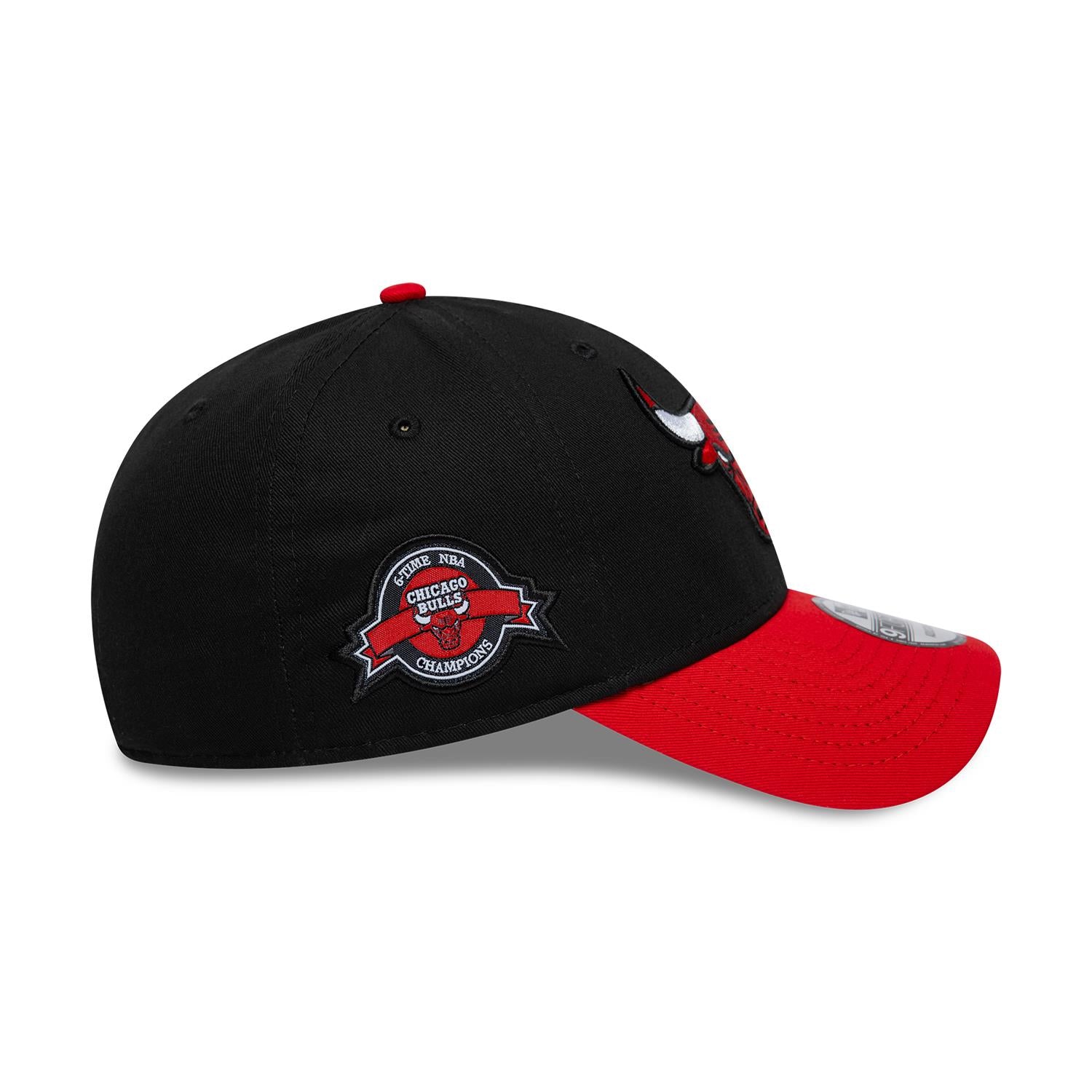 Chicago Bulls 9FORTY NBA Side Patch Black/Red Cap – NewEra