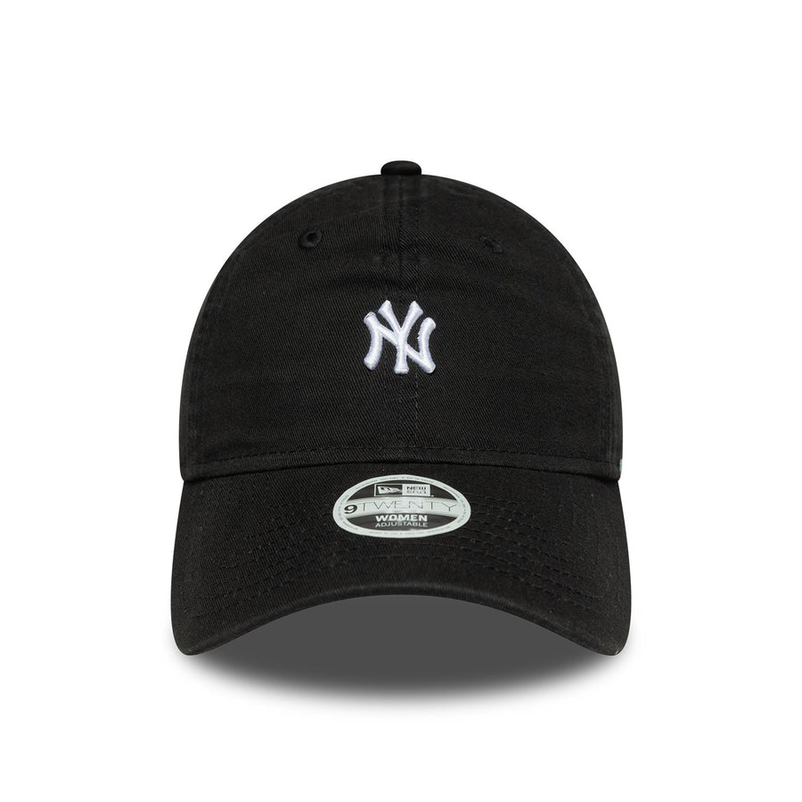 New York Yankees 9TWENTY Womens Mini Washed Black/White Cap