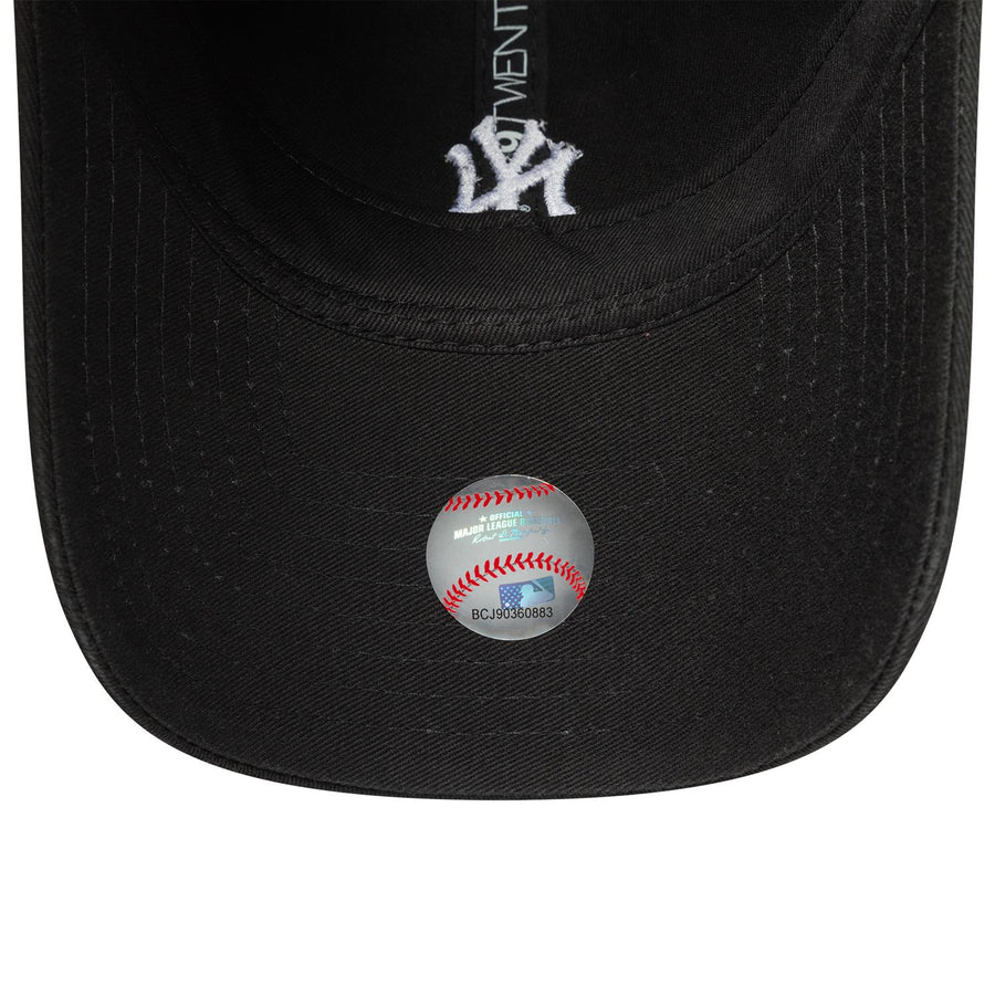 New York Yankees 9TWENTY Womens Mini Washed Black/White Cap