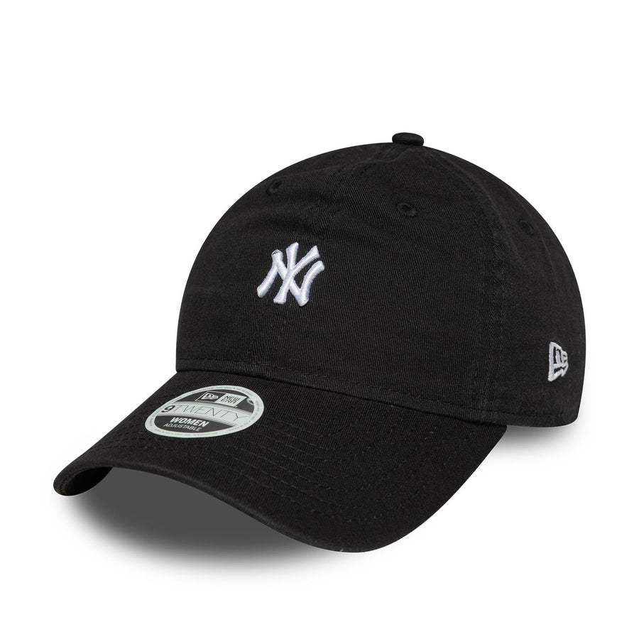New York Yankees 9TWENTY Womens Mini Washed Black/White Cap