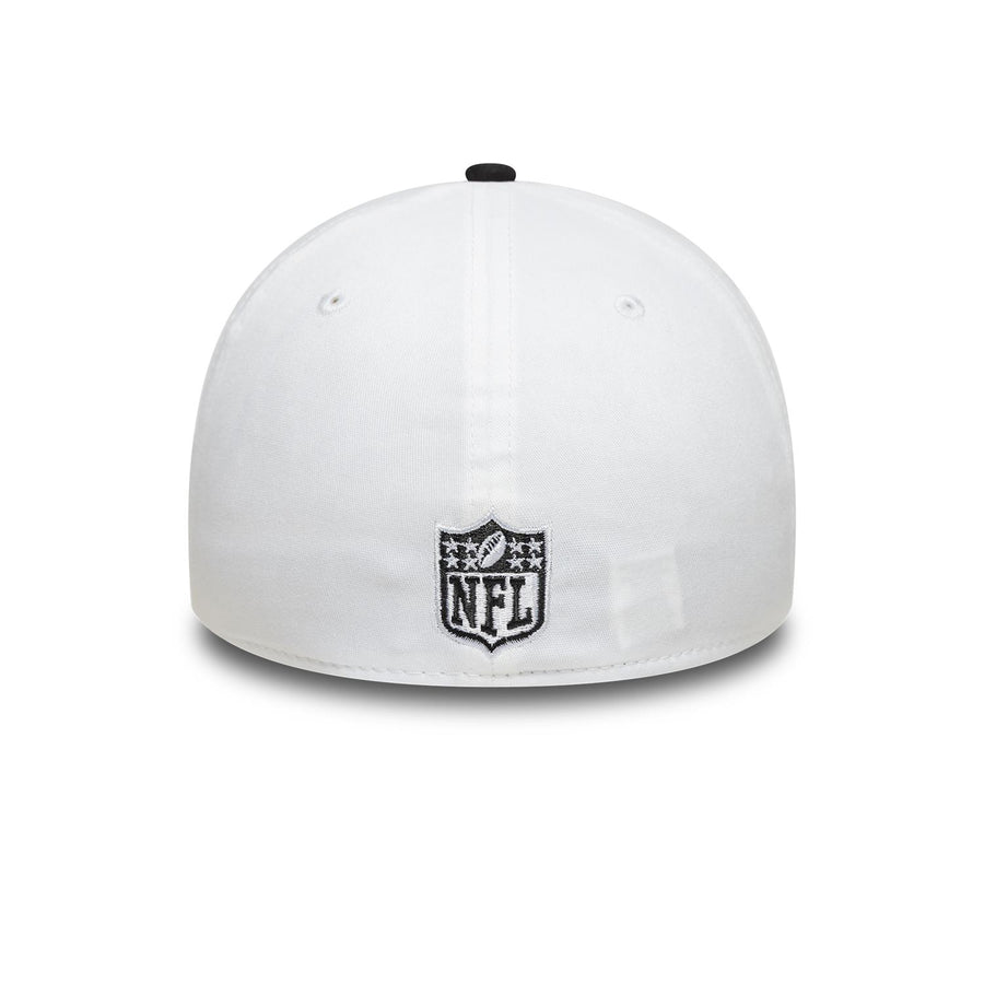 Las Vegas Raiders 39THIRTY NFL Team Logo White Cap