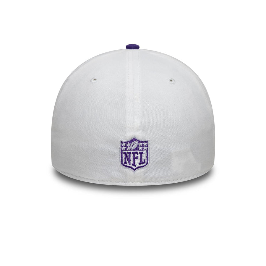 Minnesota Vikings 39THIRTY NFL Team Logo White Cap
