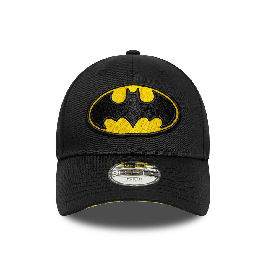 New Era 9FORTY Kids Batman Black Cap