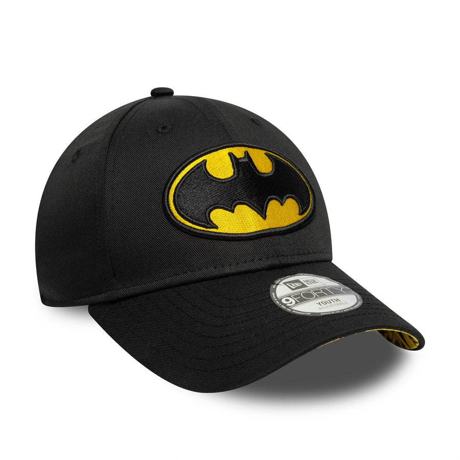 New Era 9FORTY Kids Batman Black Cap