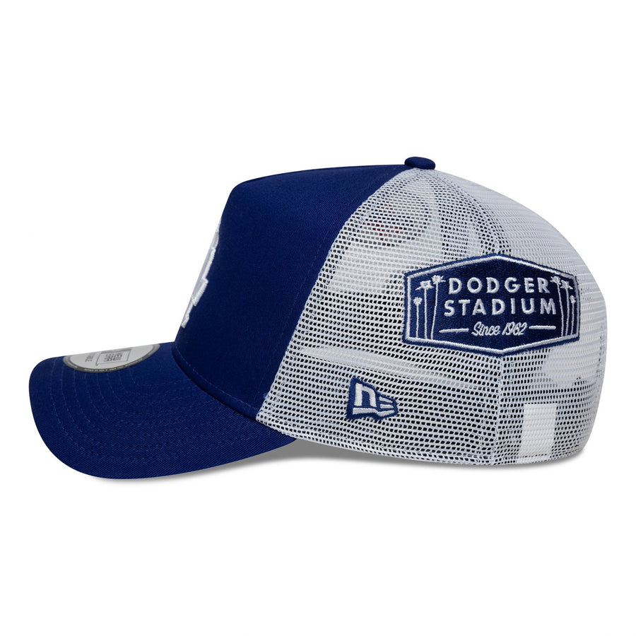 Los Angeles Dodgers Multi Patch Royal Trucker Cap