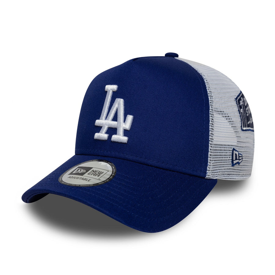 Los Angeles Dodgers Multi Patch Royal Trucker Cap