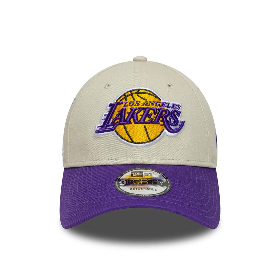 Los Angeles Lakers 9FORTY NBA Contrast Patch Stone Cap