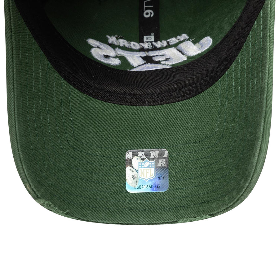 New York Jets 9TWENTY NFL Washed Distressed Green Cap