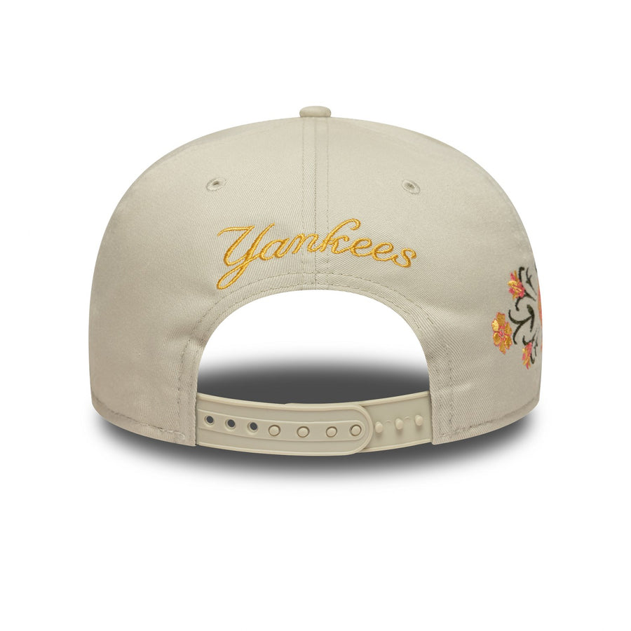 New York Yankees 9FIFTY Precurved Floral Stone Cap – NewEra