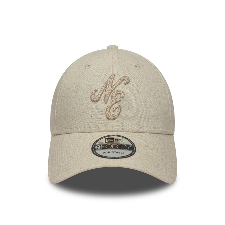 New Era 9FORTY Linen Stone Cap