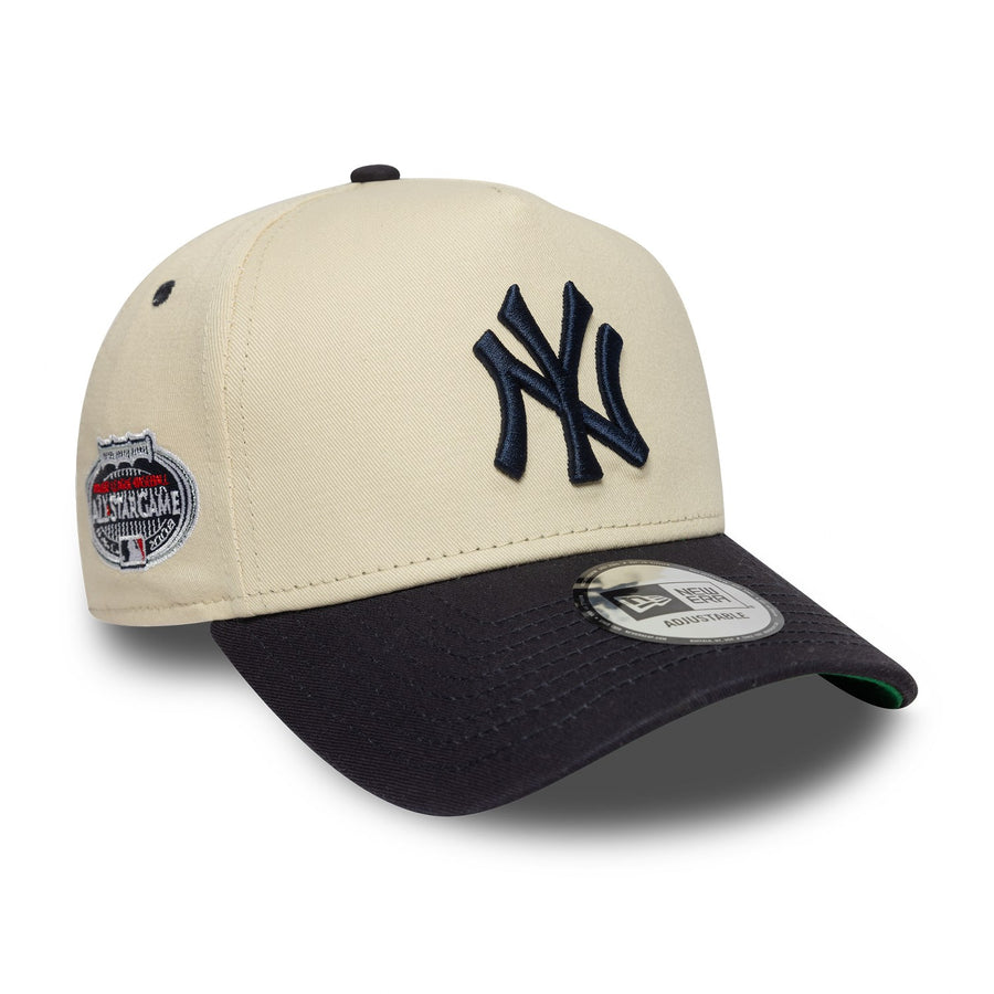 New York Yankees E-Frame All Star Game Patch Stone/Navy Trucker Cap