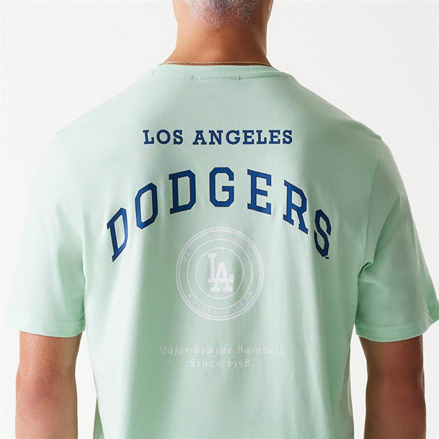 Los Angeles Dodgers MLB Arch Graphic Pastel Green Tee