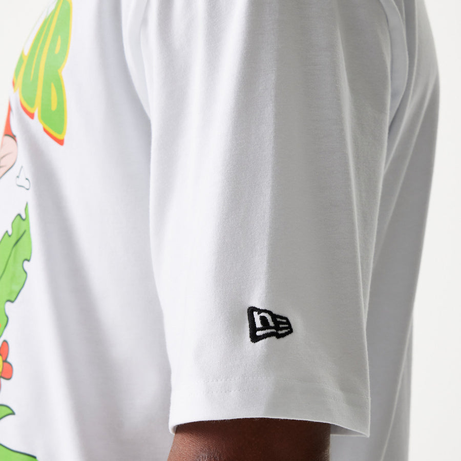 New Era Outdoor Graphic Oversized White Tee