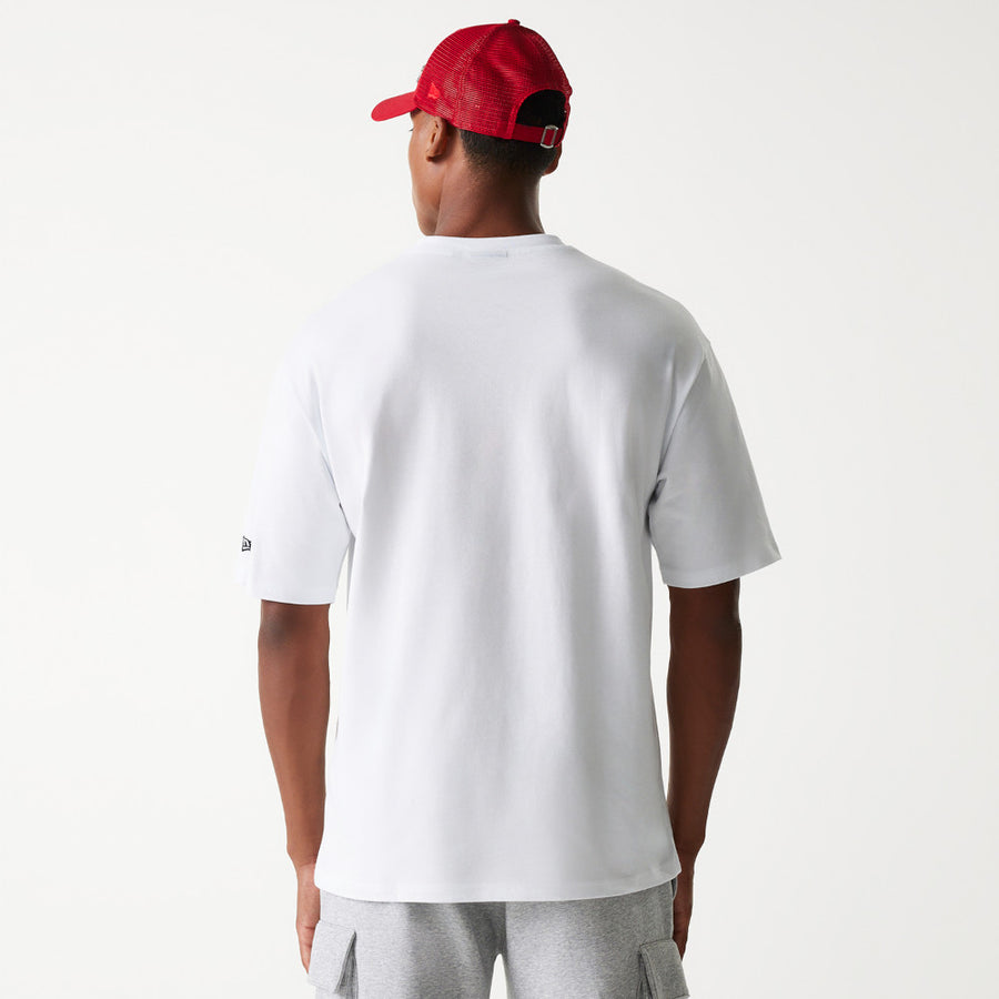 New Era Outdoor Graphic Oversized White Tee
