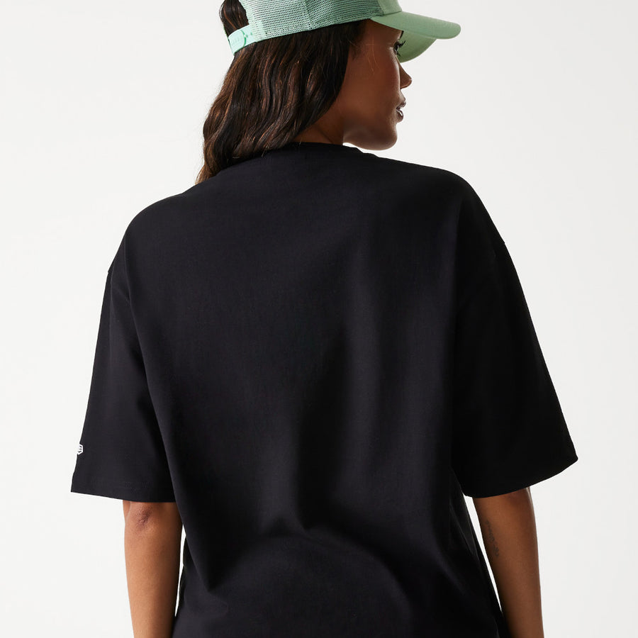 New Era Outdoor Graphic Oversized Black Tee