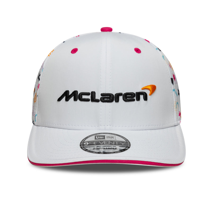McLaren 9SEVENTY Stretch Snap Miami White Cap – NewEra