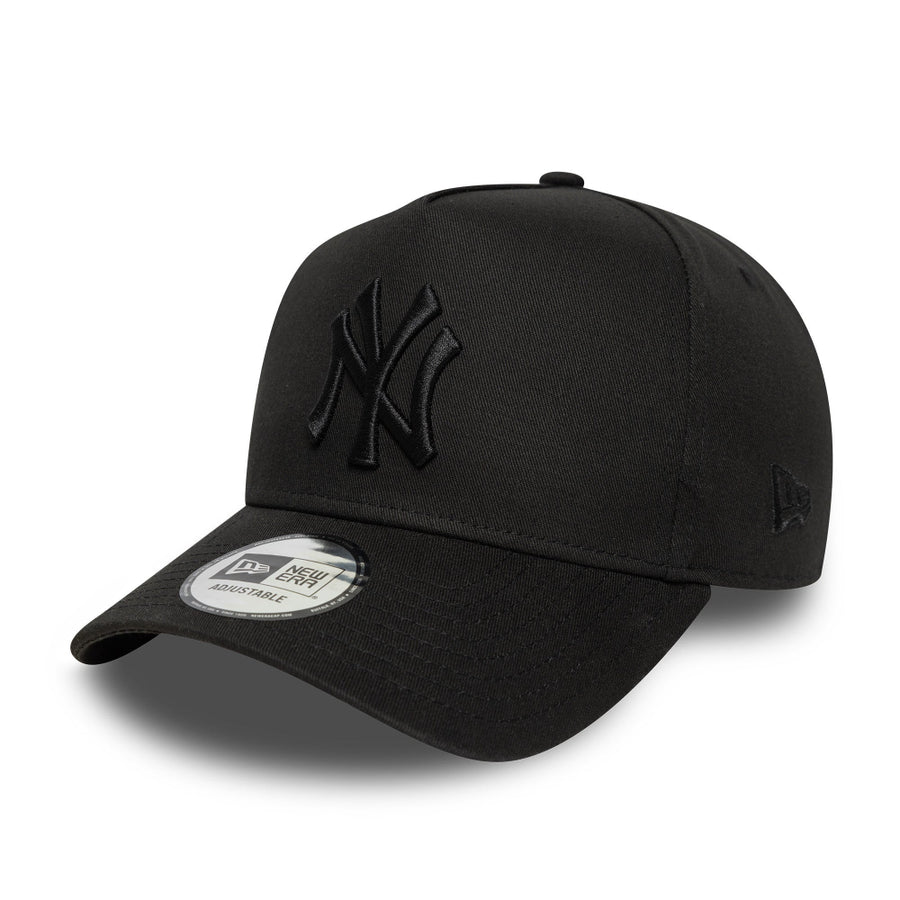 New York Yankees E-Frame League Essential Black Trucker Cap