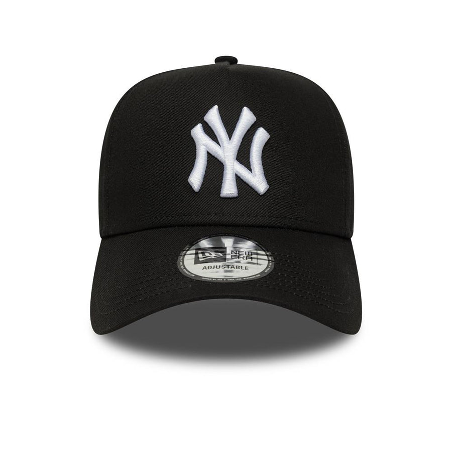 New York Yankees E-Frame League Essential Black Trucker Cap