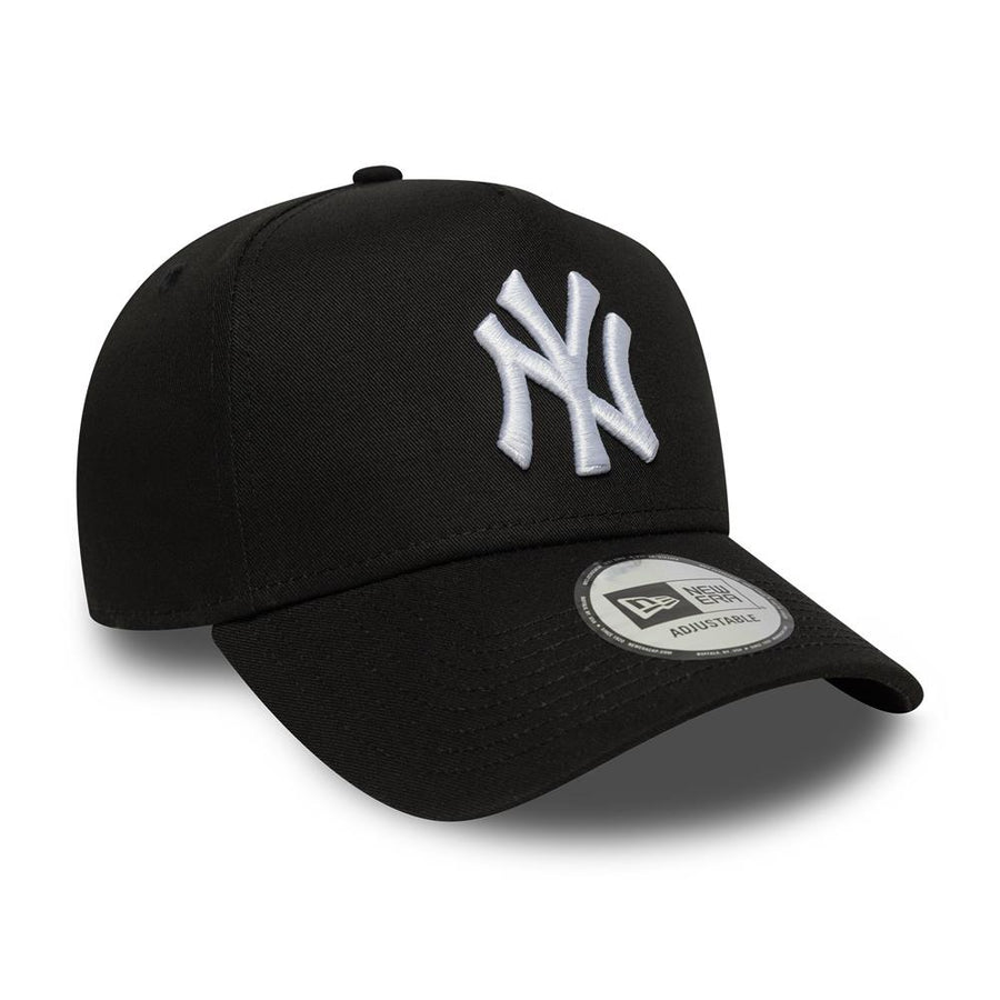 New York Yankees E-Frame League Essential Black Trucker Cap