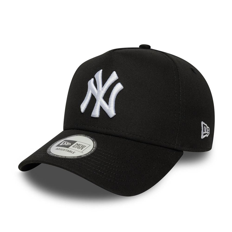 New York Yankees E-Frame League Essential Black Trucker Cap