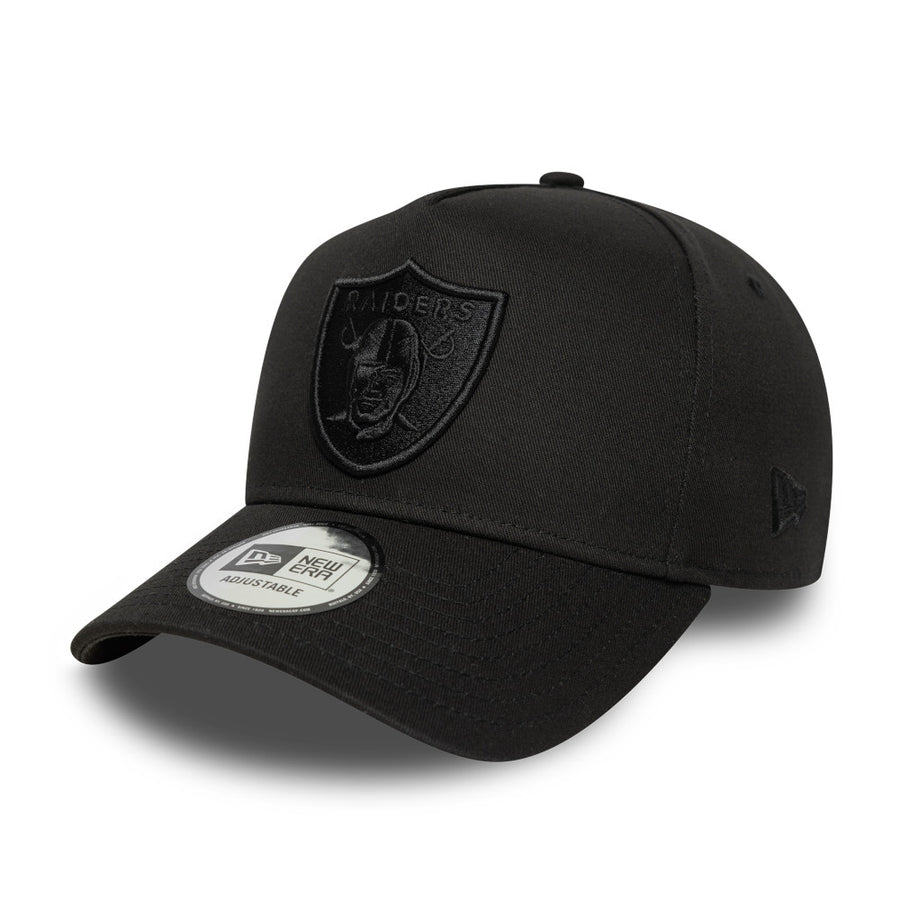 Las Vegas Raiders NFL Essential Black E-Frame Black Cap