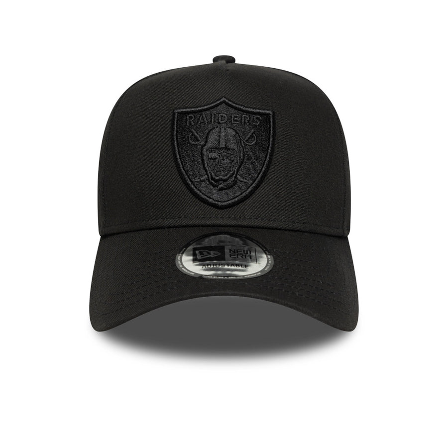 Las Vegas Raiders NFL Essential Black E-Frame Black Cap