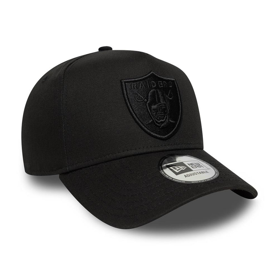Las Vegas Raiders NFL Essential Black E-Frame Black Cap