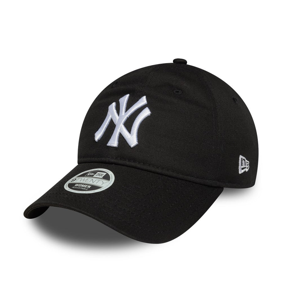 New York Yankees 9TWENTY Womens MLB League Essential Black Cap