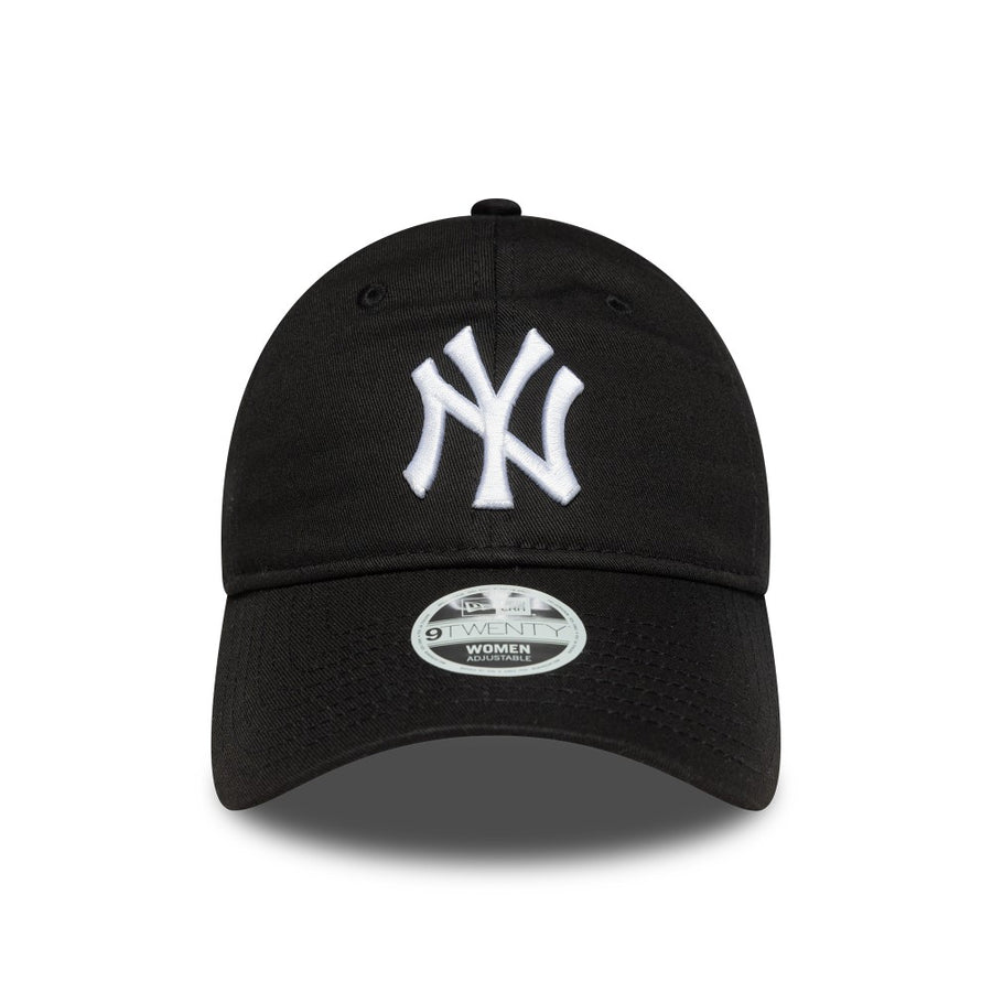 New York Yankees 9TWENTY Womens MLB League Essential Black Cap