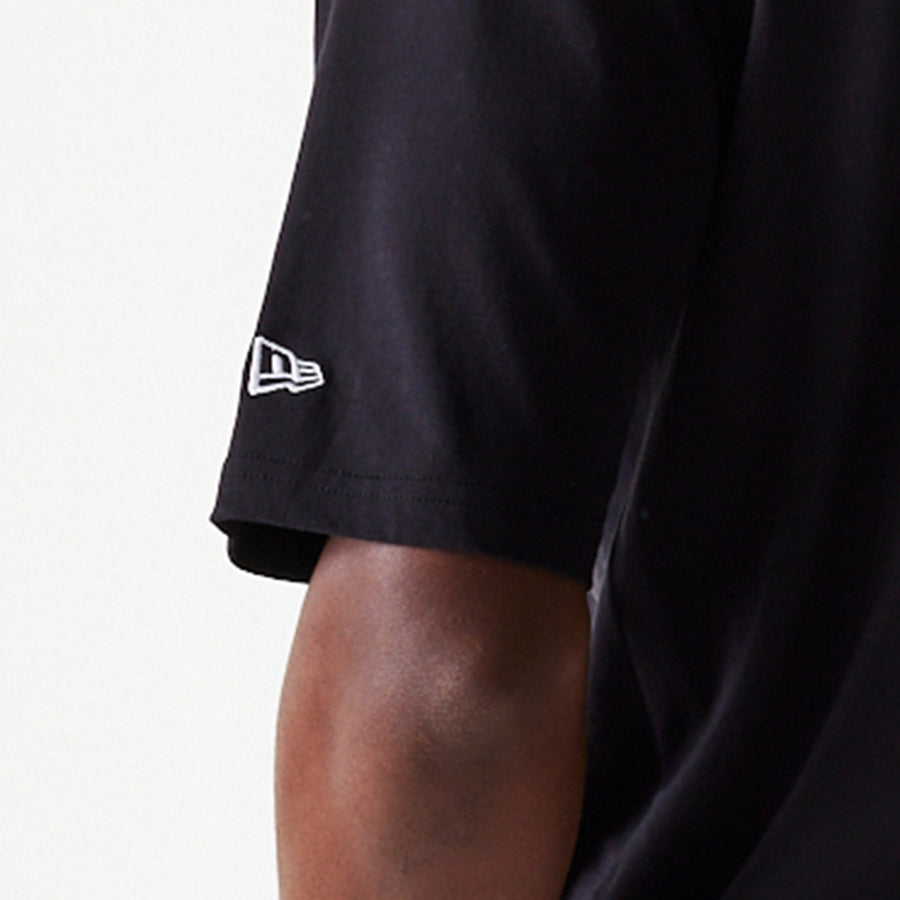 Los Angeles Dodgers Oversized MLB Food Graphic Black Tee