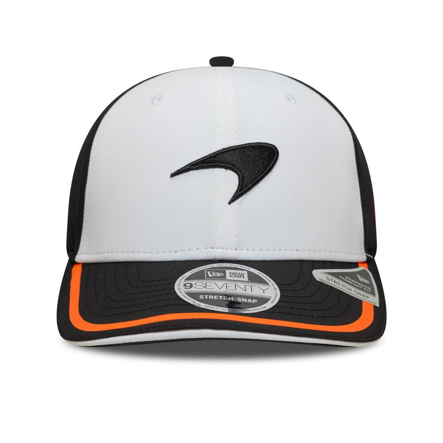 McLaren Racing 9SEVENTY Recycled Retro Stretch Snap White Cap